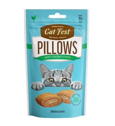 Pillows with Chicken Creme