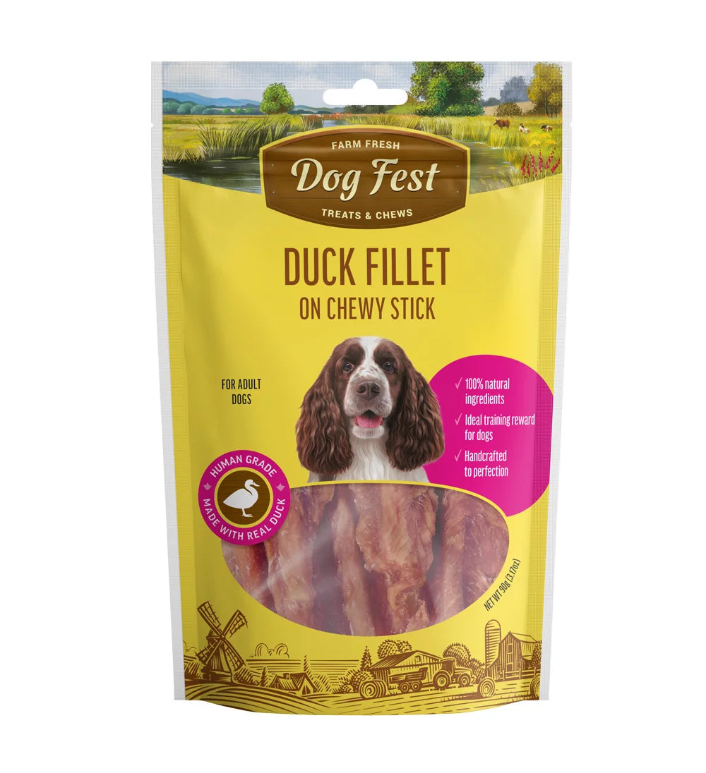 Duck Fillet on Chewy Stick