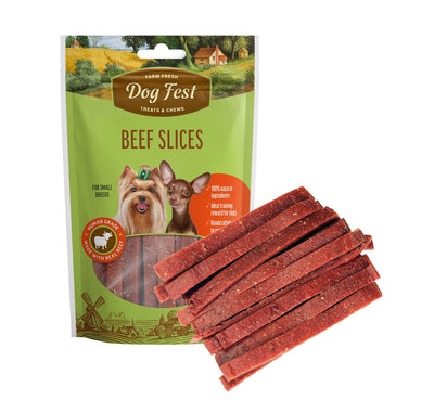 Beef slices